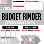 Budget Binder Printables   Single Moms Income   Free Printable Budget Binder