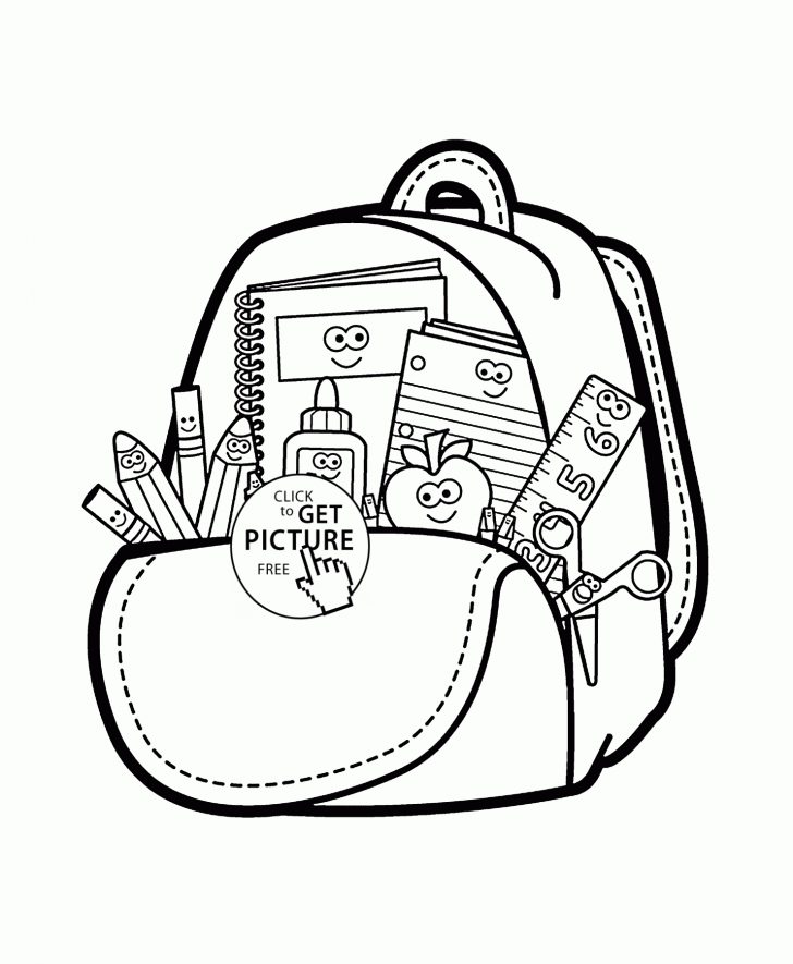 Free Printable Coloring Sheets For Back To School