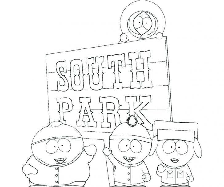 Free Printable South Park Coloring Pages