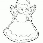 Cherub Template, Free Printable Angel Template For Christmas Kids   Free Printable Angels