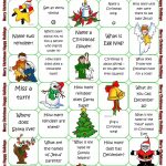Christmas Board Game | Christmas Lessons | Christmas Board Games   Free Printable Christmas Board Games