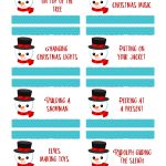 Christmas Charades Free Printable   Start A New Holiday Tradition   Ftm   Free Printable Christmas Charades Cards