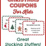 Christmas Coupons For Kids   Free Printable!   Free Printable Coupons 2014