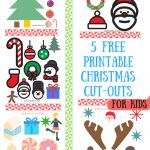Christmas Craft Ideas For Kids  5 Free Printable Christmas Cut Outs   Free Printable Christmas Cutouts