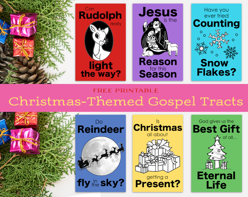 Christmas Gospel Tracts (Free Printables) - Flanders Family Homelife - Free Printable Gospel Tracts For Children