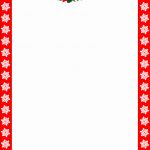 Christmas Letterhead Template Free Free Printable Christmas   Free Printable Christmas Stationary Paper