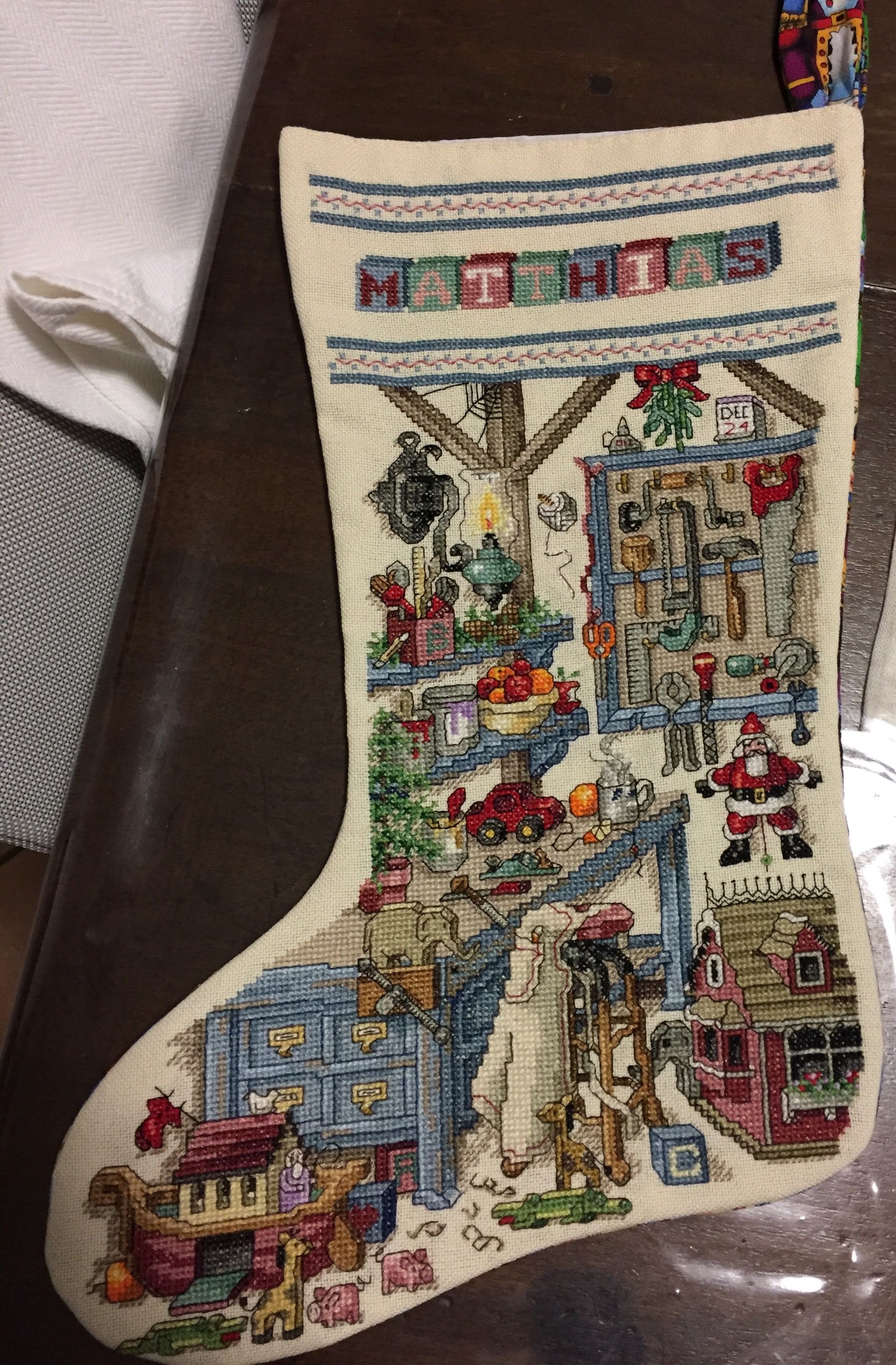  Free Printable Cross Stitch Christmas Stocking Patterns Free 