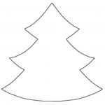Christmas Tree Cut Out Template |  On Fabric And Cut Out The   Free Printable Christmas Tree Template