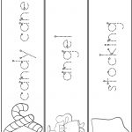 Christmas Word Tracing Practice | A To Z Teacher Stuff Printable   Free Printable Name Tracing Worksheets