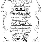 Click The Lord's Prayer Doodle Coloring Pages To View Printable   Free Printable Lord&#039;s Prayer Coloring Pages