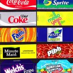 Coke Machine Labels | 10 Coke Mixed Set Small Flavor Labels Soda   Free Printable Soda Vending Machine Labels