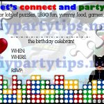 Collection Lego Birthday Party Invitations Free Printable Ideas   Lego Party Invitations Printable Free