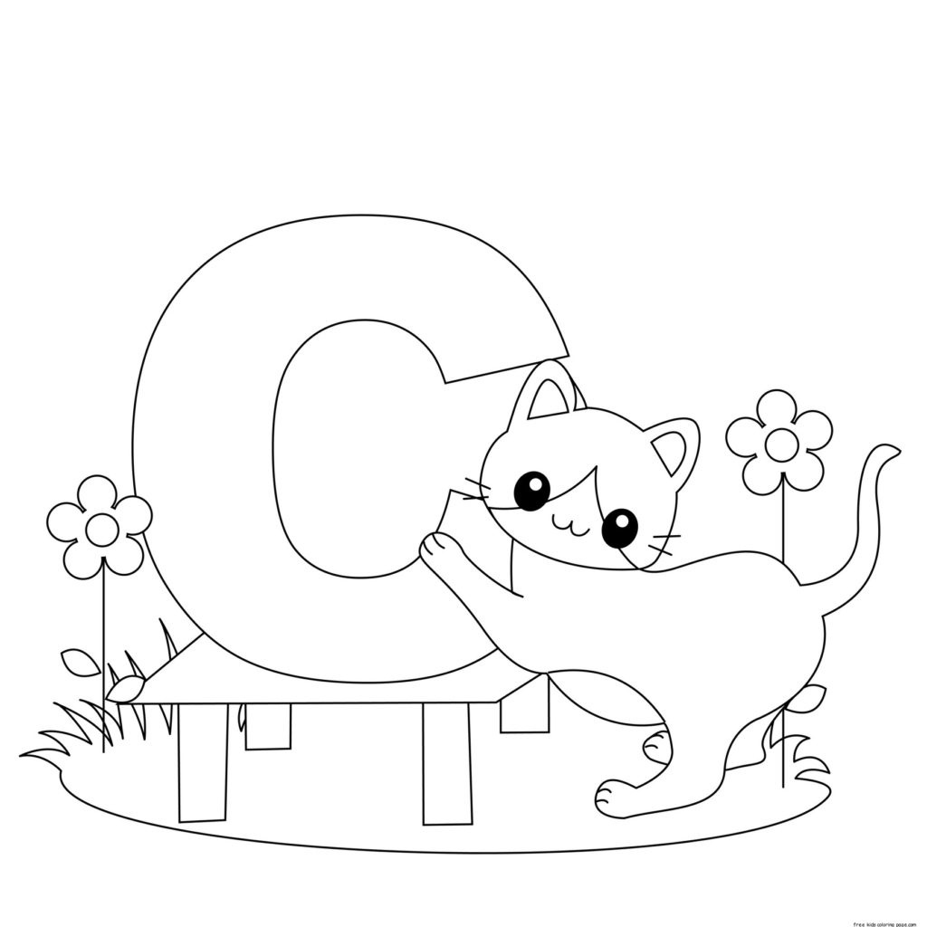 Coloring Book World ~ Alphabet Coloring Sheets Letter Pages For - Free Printable Alphabet Coloring Pages