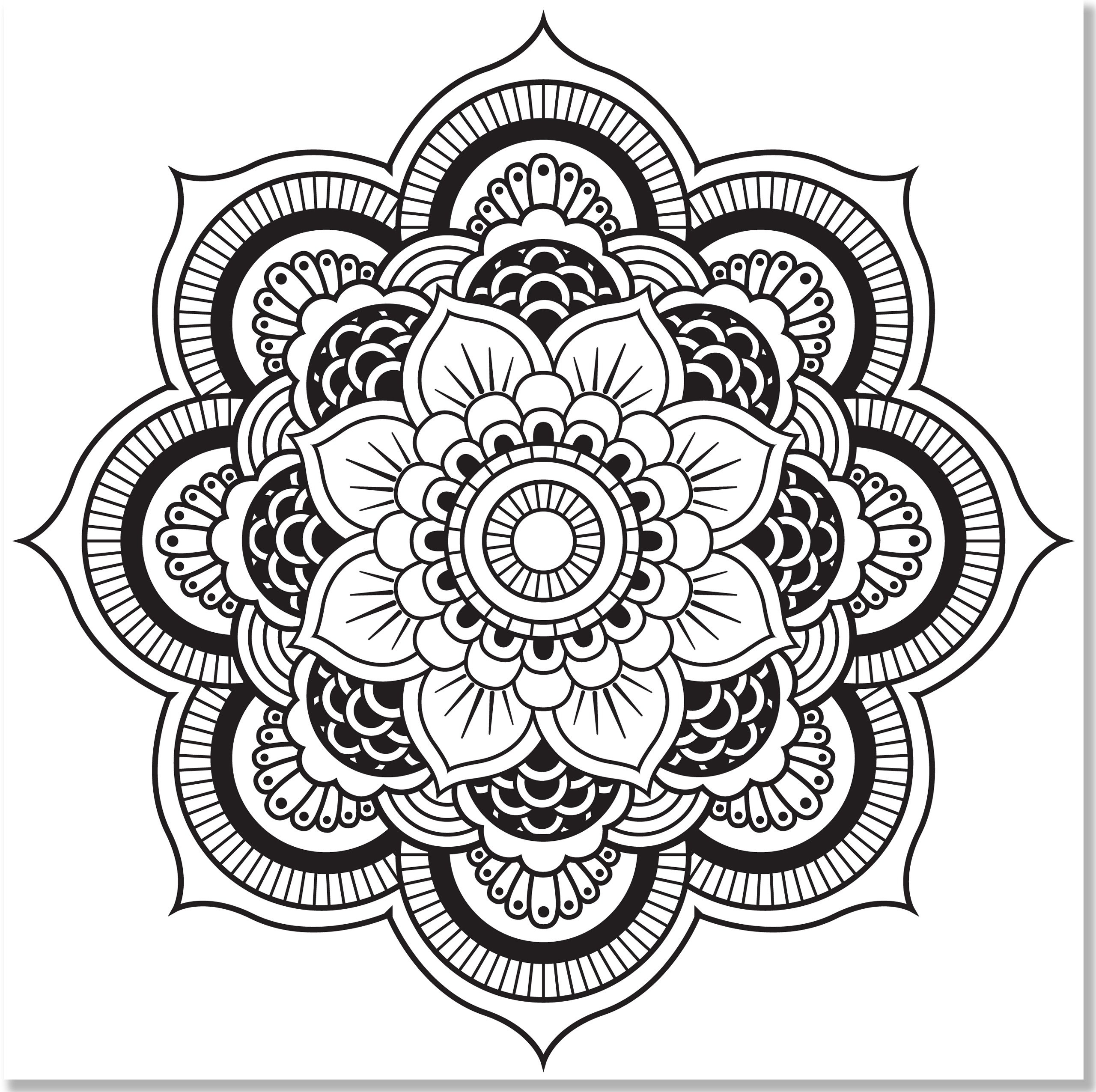 Coloring Book World ~ Coloring Book World Mandalas For Adults Free - Free Printable Mandala Coloring Pages For Adults