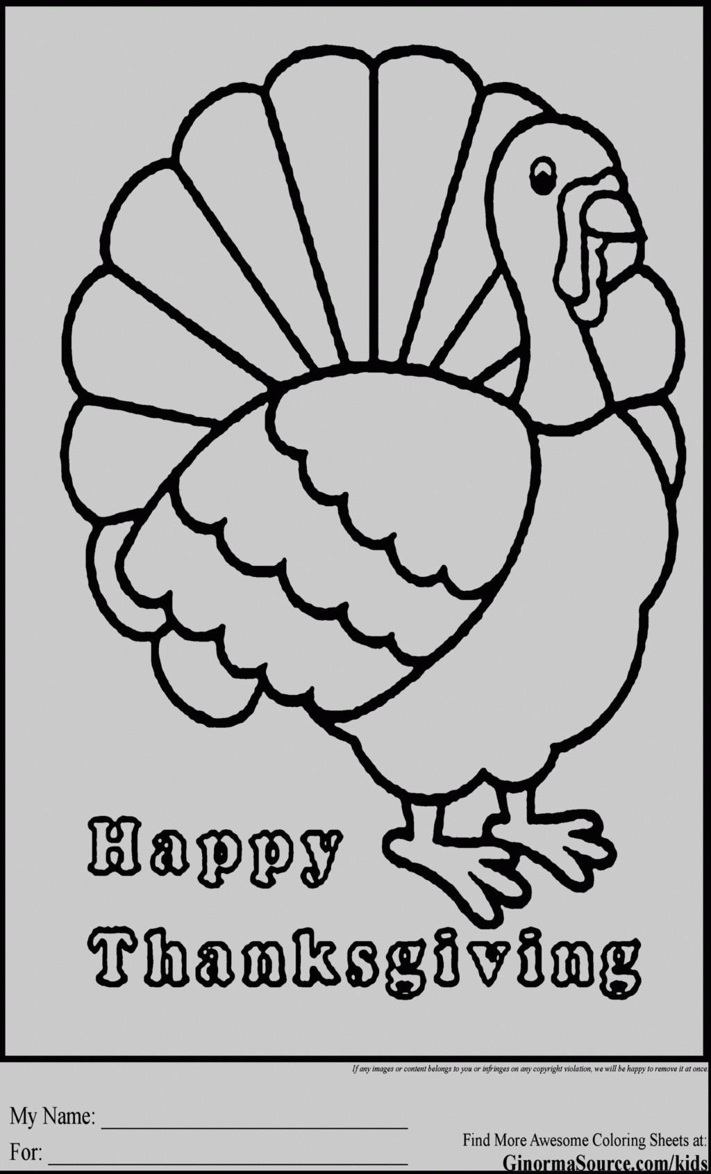 Coloring Book World ~ Turkey Coloringes For Kids Head Sheets - Free Printable Thanksgiving Books