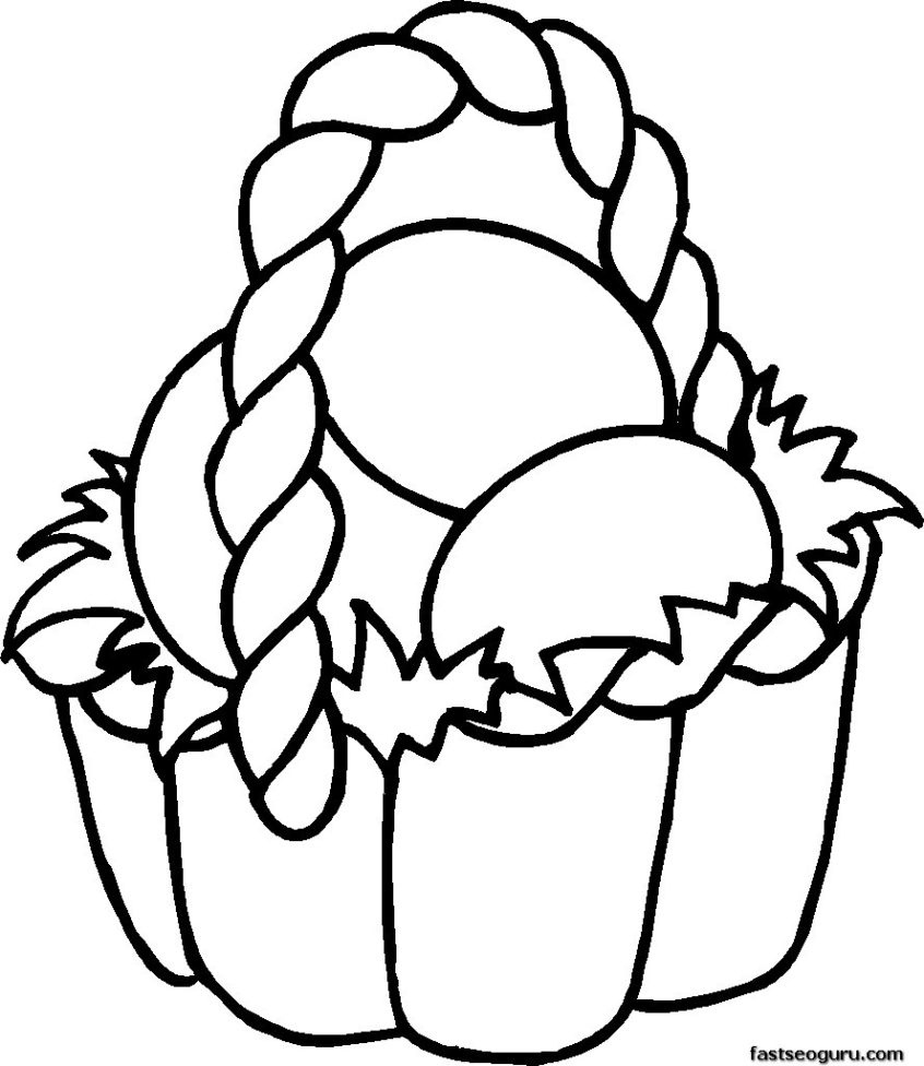 Coloring Pages Ideas: Free Easter Activity Pages For Kids Coloringe - Free Printable Coloring Pages Easter Basket