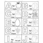 Coloring Pages Ideas: Free Printable Alphabet Coloring Pages For   Free Printable Alphabet Coloring Pages