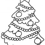 Coloring Pages Ideas: Marvelous Christmas Tree Coloring Image   Xmas Coloring Pages Free Printable