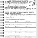 Comprehension Worksheet | Education | 3Rd Grade Reading   Free Printable Reading Passages For 3Rd Grade