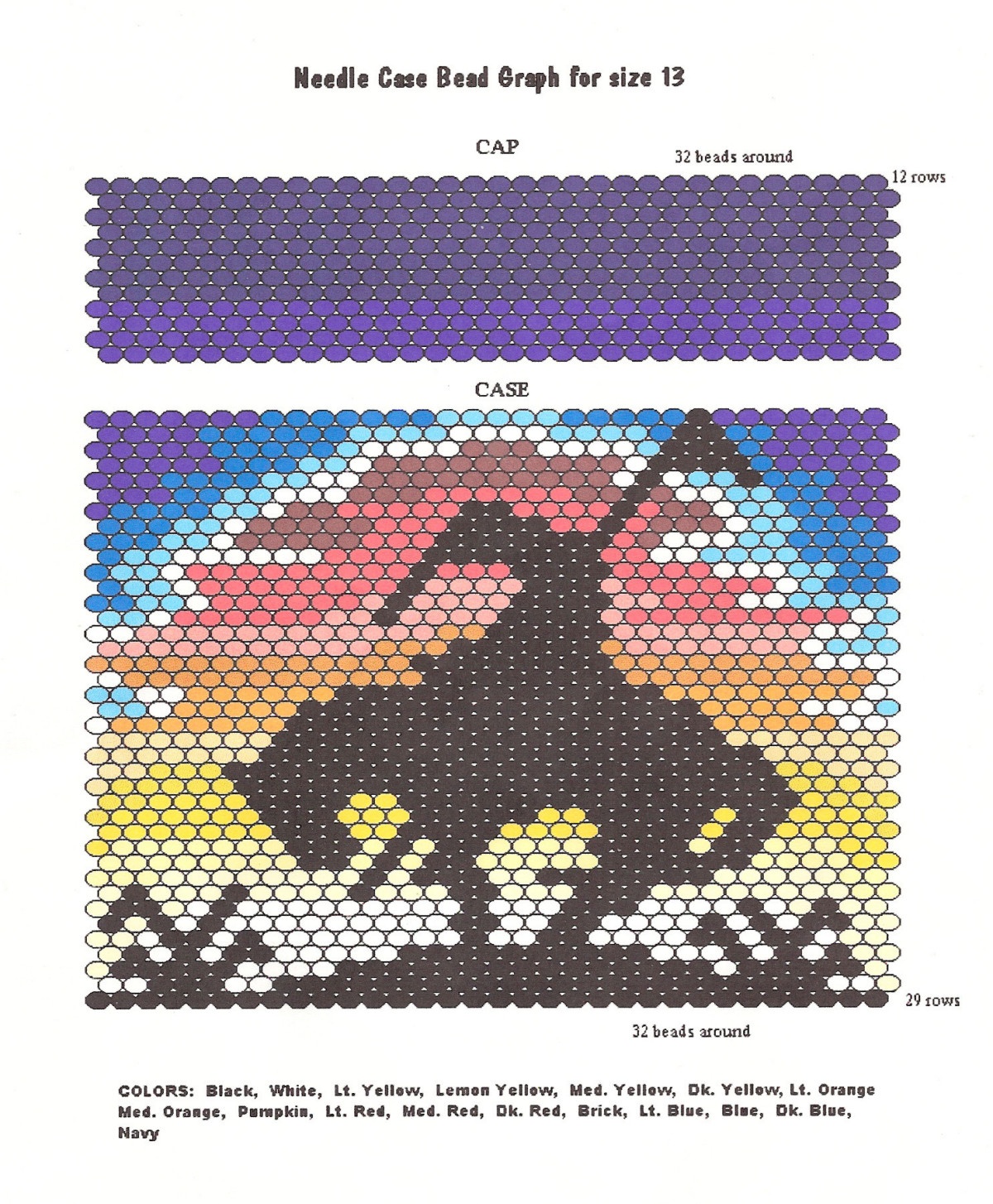 Craft Supplies, Free Beading Patterns. Earth Mother Crafts - Free Printable Native American Beading Patterns