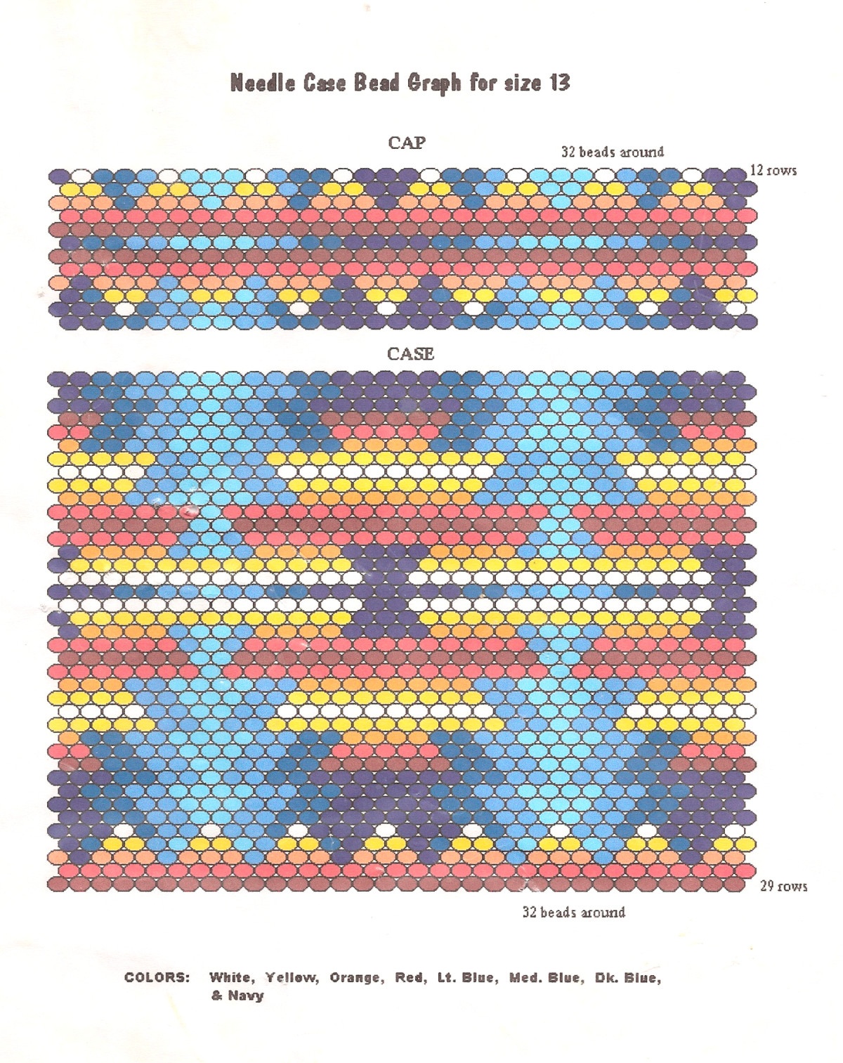 Printable Native Beading Patterns