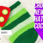 Crochet Hungry Caterpillar Newborn Hat And Cocoon   Youtube   Free Printable Crochet Patterns For Baby Cocoons