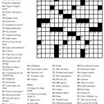 Crossword Puzzles Printable   Yahoo Image Search Results | Crossword   Free Printable Crosswords Medium
