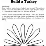 Cute Turkey Craft W/ Free Printable Template | Craft Ideas | Turkey   Free Printable Turkey Craft