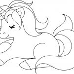 Cute Unicorn Coloring Page | Free Printable Coloring Pages With   Free Printable Unicorn Coloring Pages