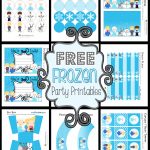Disney's Frozen Party Printables ~ Free   Frozen Birthday Banner Printable Free