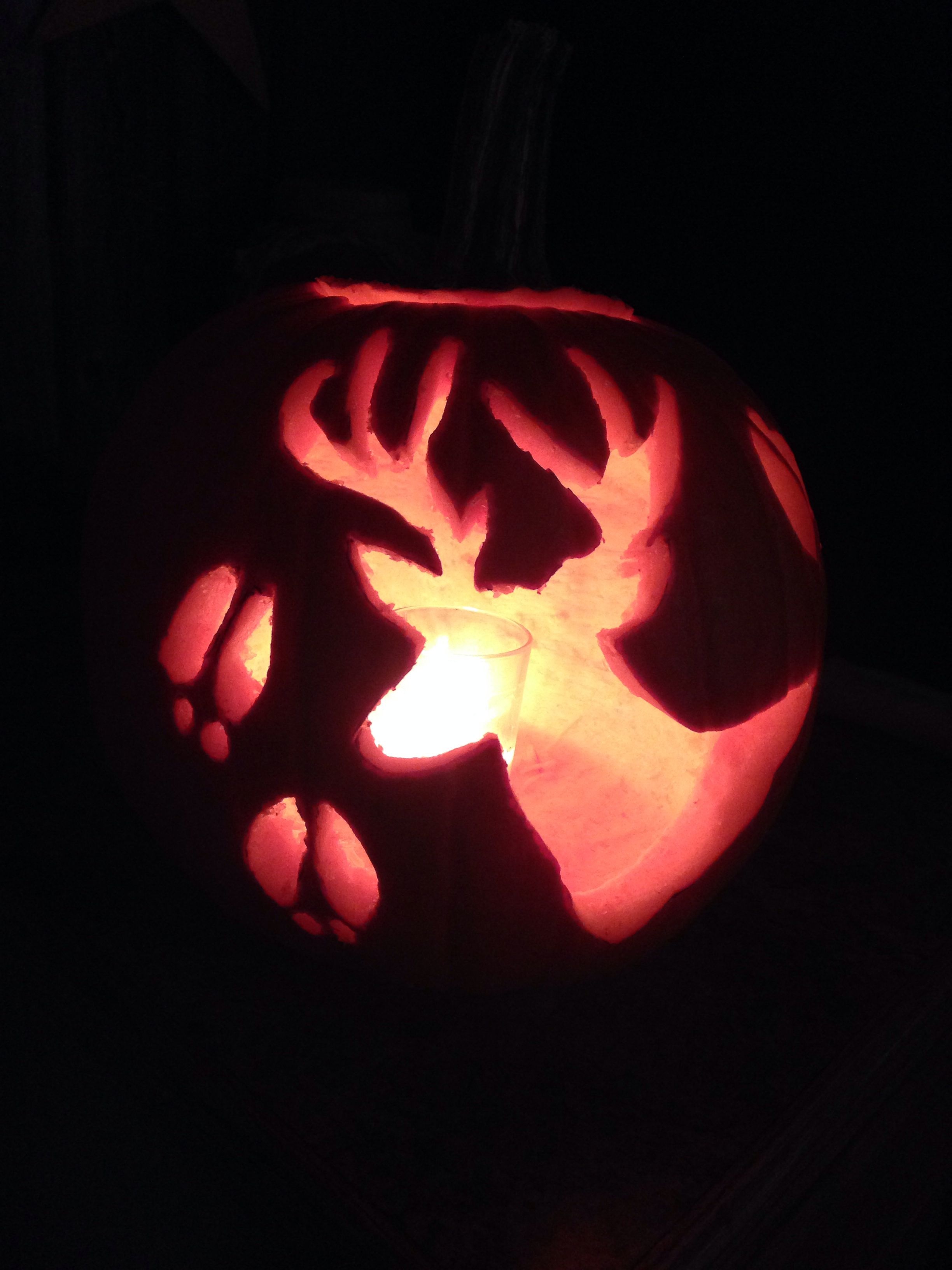 Pumpkin Carving Patterns Deer Hunting