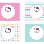 Diy Free Hello Kitty Label | Free Birthday Party Decorations | Hello   Hello Kitty Labels Printable Free