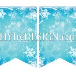 Diy Printable Frozen Banner & Your Own Letters From Shybydesign   Frozen Birthday Banner Printable Free