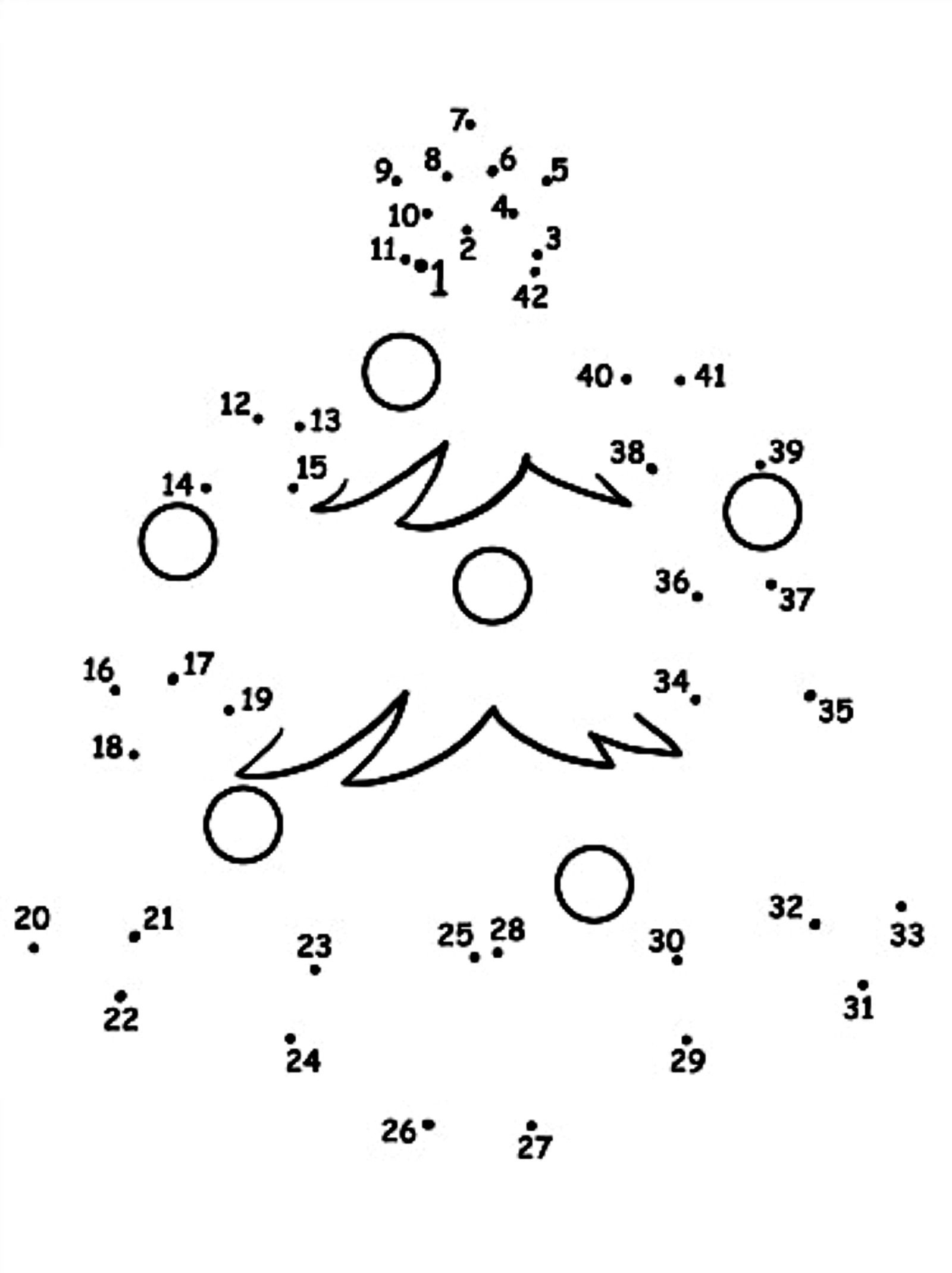 Dot To Dots Worksheets For Kindergarten | Christmas &amp;amp; Holiday Music - Free Printable Alphabet Dot To Dot Worksheets