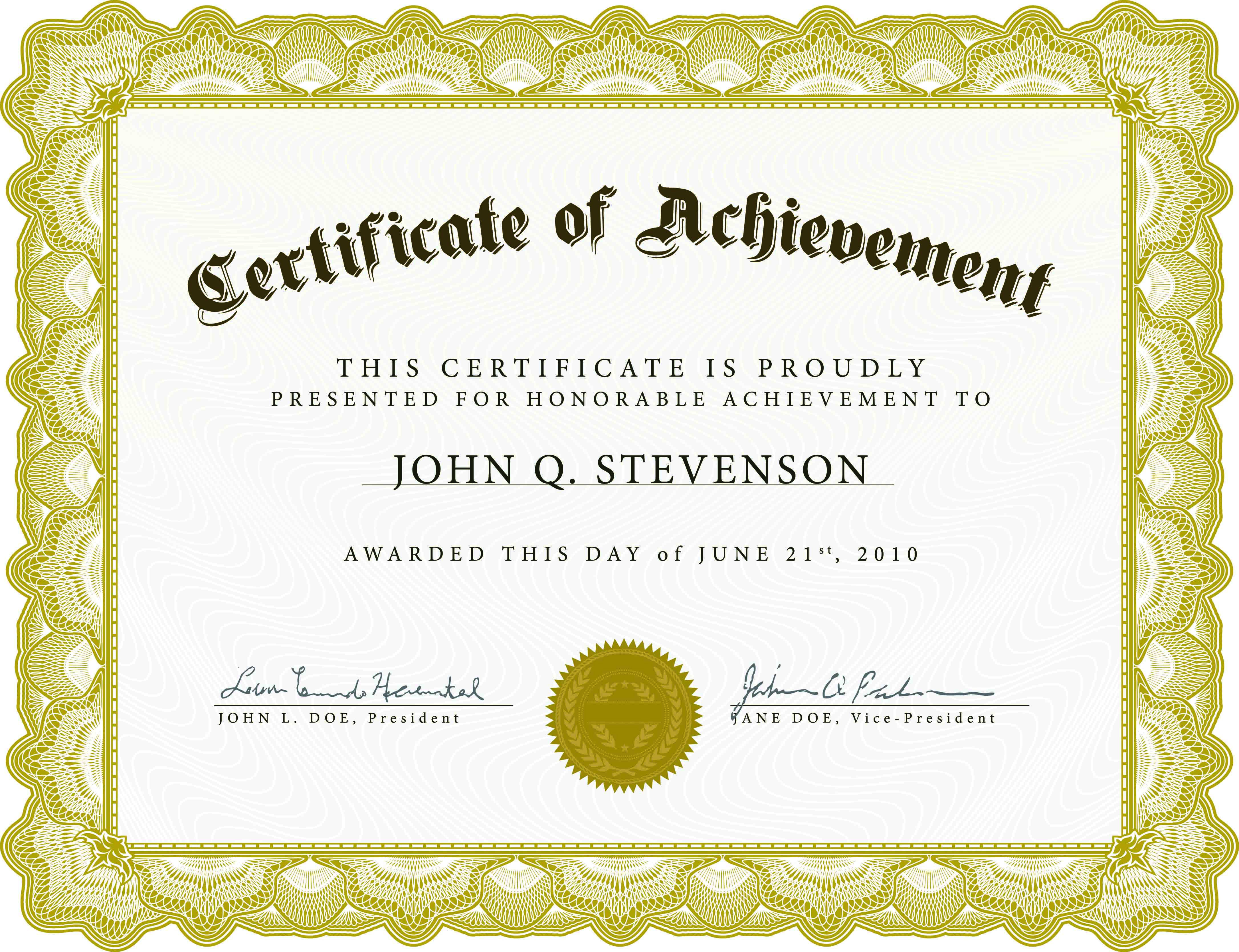 free-customizable-printable-certificates-of-achievement-free