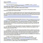 Download Free Alabama Month To Month Rental Agreement   Printable   Apartment Lease Agreement Free Printable