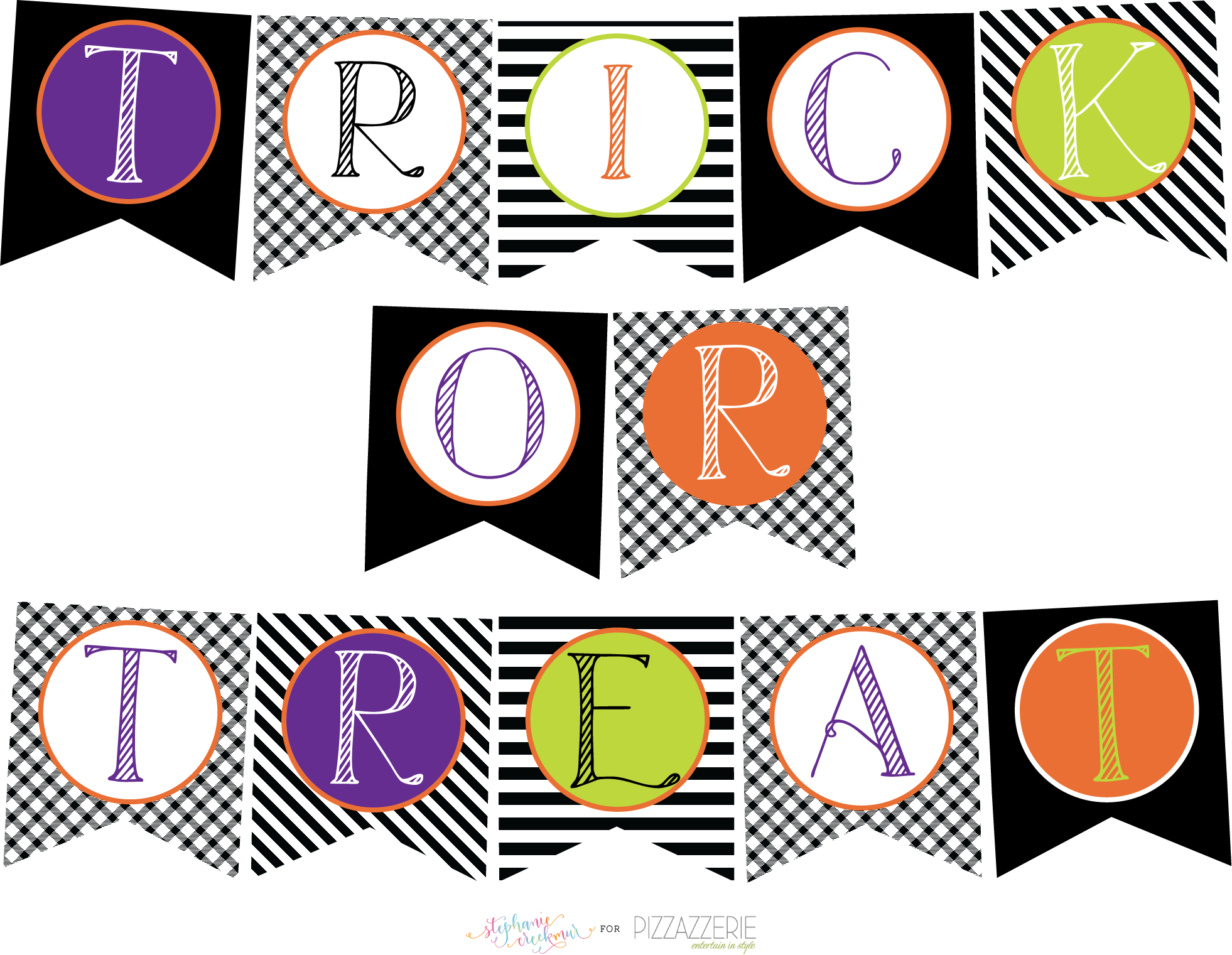 Download} Free Halloween Printables Collection! | Pizzazzerie - Free Printable Halloween Banner