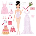 Dress Up Paper Dolls | Free Printable Papercraft Templates   Free Printable Dress Up Paper Dolls