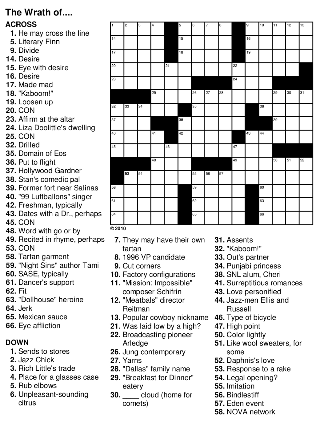 Easy Crossword Puzzles For Seniors | Activity Shelter - Free Printable Crossword Puzzles For Kids