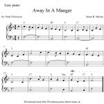 Easy Piano Arrangementpeter Edvinsson Of The Christmas Carol   Christmas Music For Piano Free Printable