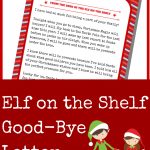Elf On The Shelf Good Bye Letter   A Grande Life   Elf On The Shelf Goodbye Letter Free Printable