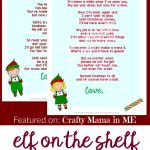 Elf On The Shelf Letters {Free Printables}   Crafty Mama In Me!   Elf On The Shelf Goodbye Letter Free Printable