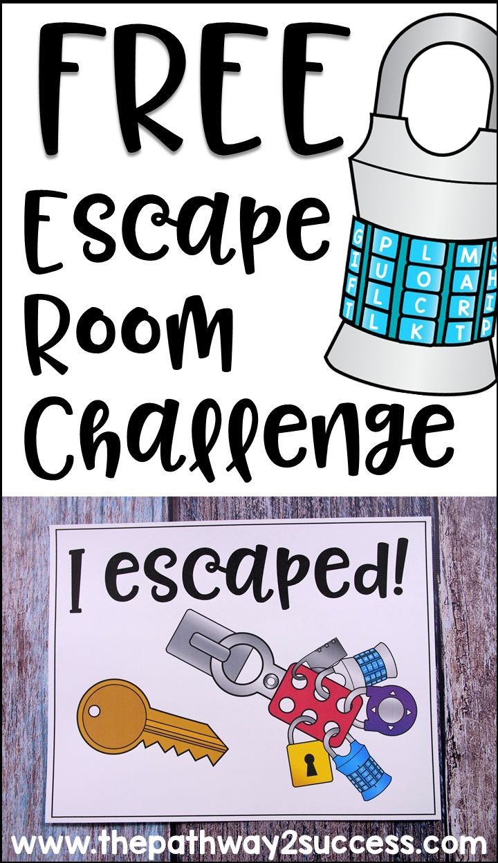 Executive Functioning Escape Room Activity