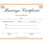 Fake Marriage Certificate | Angela | Marriage Certificate, Wedding   Fake Marriage Certificate Printable Free