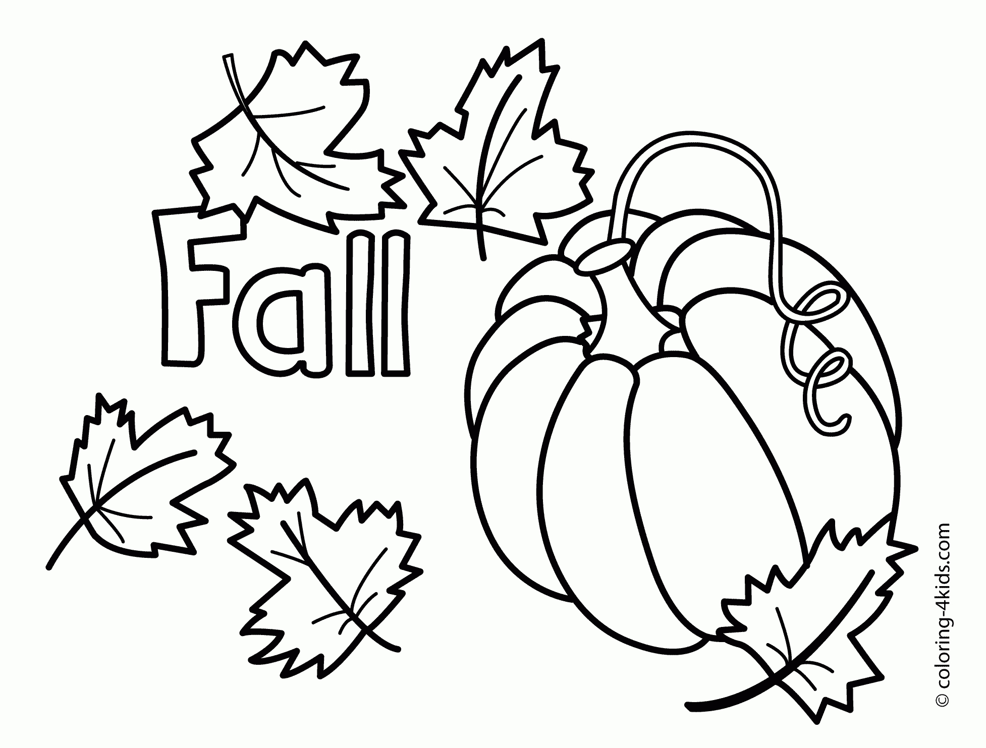Fall Printable Coloring | Halloween Colouring Pages | Fall Coloring - Free Printable Autumn Coloring Sheets
