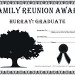 Family Reunion Certificates   Hope Tree 16 Is A Free Family Reunion   Free Printable Family Reunion Awards