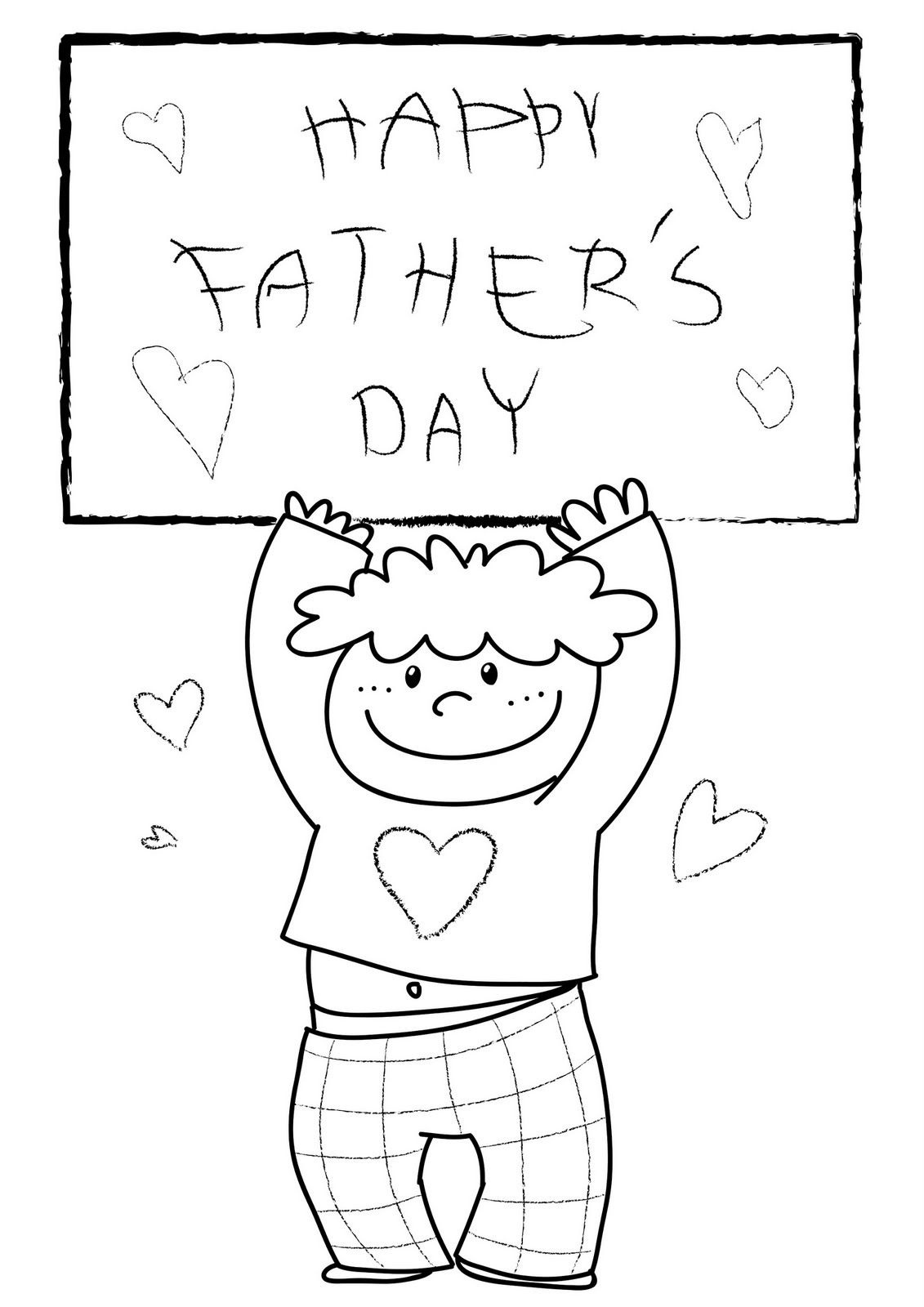 Fathers Day Coloring Page - Check Out Free Printable Happy Fathers - Free Printable Fathers Day Coloring Pages For Grandpa