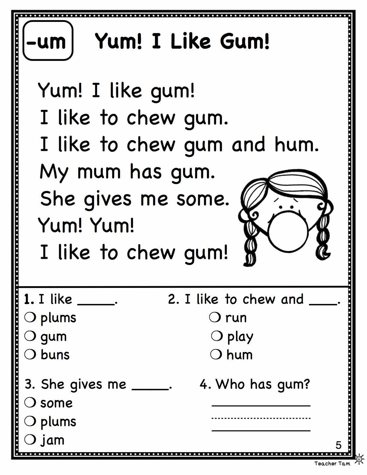 Free Printable Worksheets For 1St Grade Language Arts Free Printable A To Z