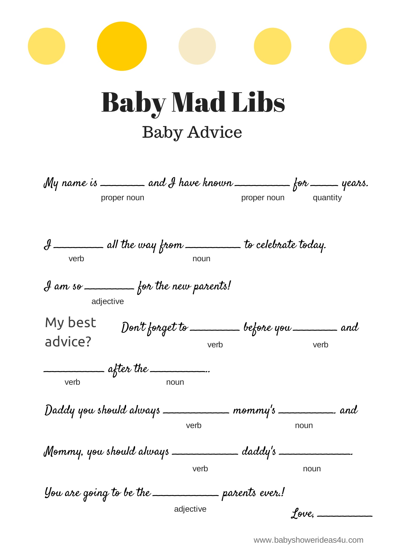 Mad Libs Online Printable Free Free Printable A To Z