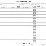 Free Blank Order Form Template | Blank Fundraiser Order Form   Free Printable Scentsy Order Forms